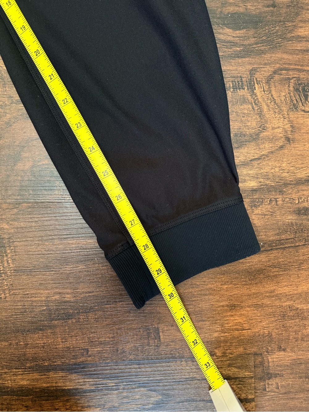 Lululemon ABC Warpstreme Jogger Mens Large Black Activewear Gym - Picture 14 of 14
